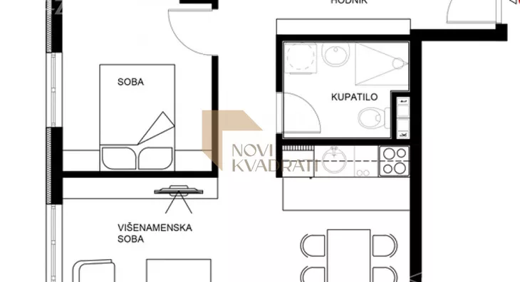 Dvosoban stan | 4zida