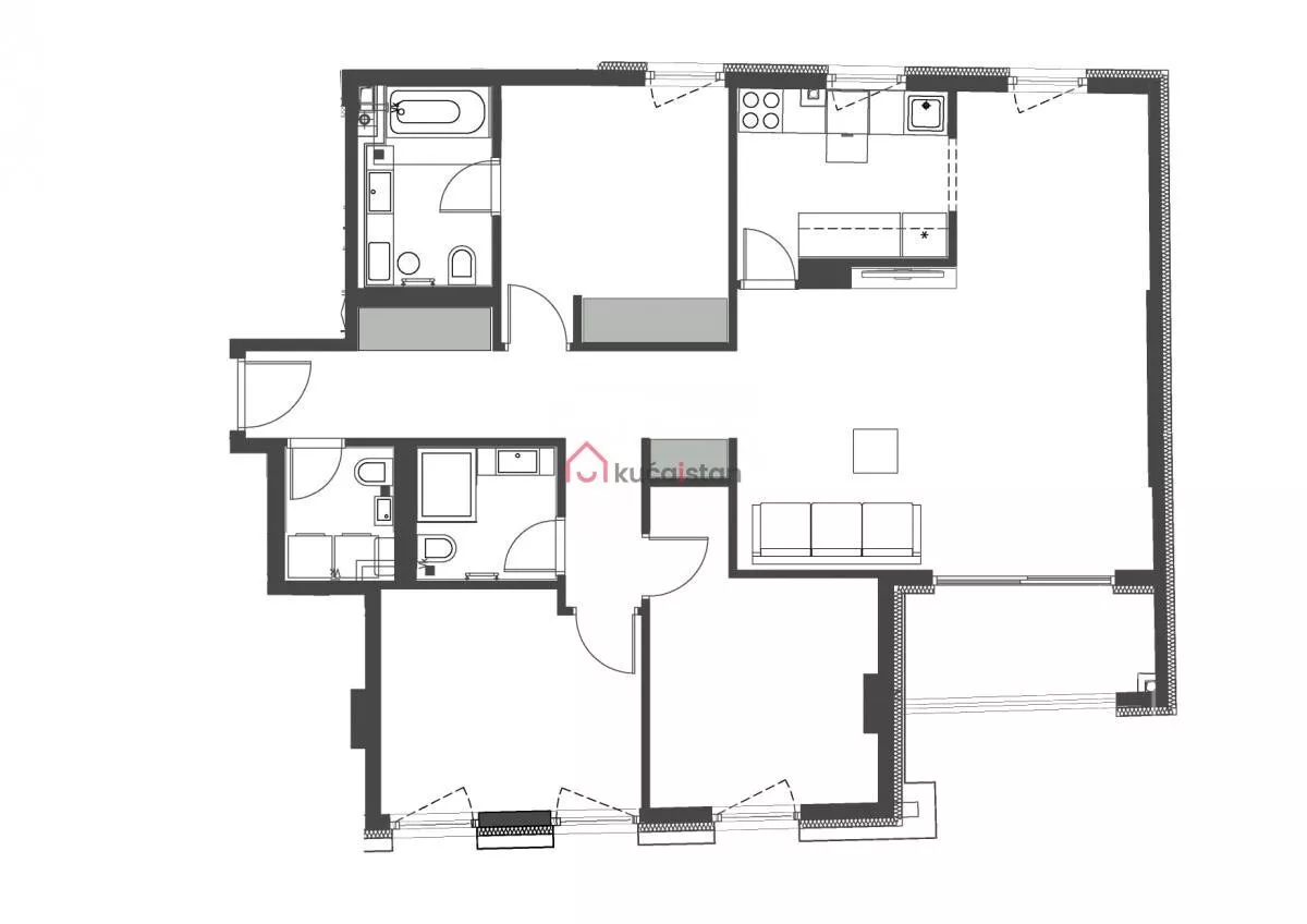 Četvorosoban stan | 4zida