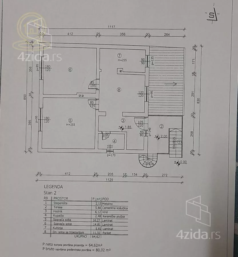 Dvoiposoban stan | 4zida