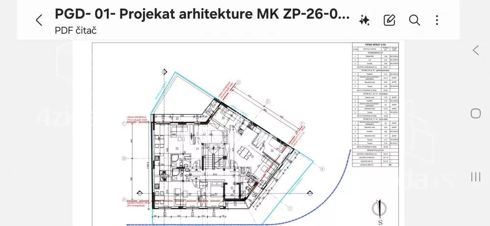 Jednoiposoban stan | 4zida