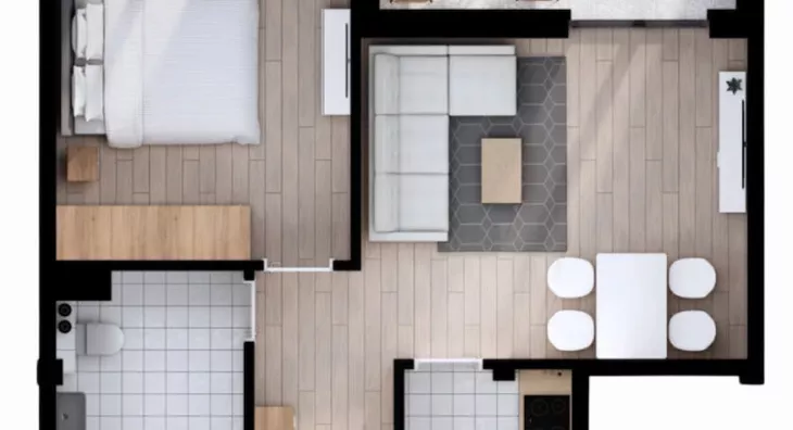 Dvosoban stan | 4zida