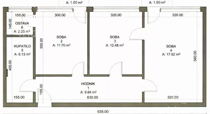 Dvosoban stan | 4zida