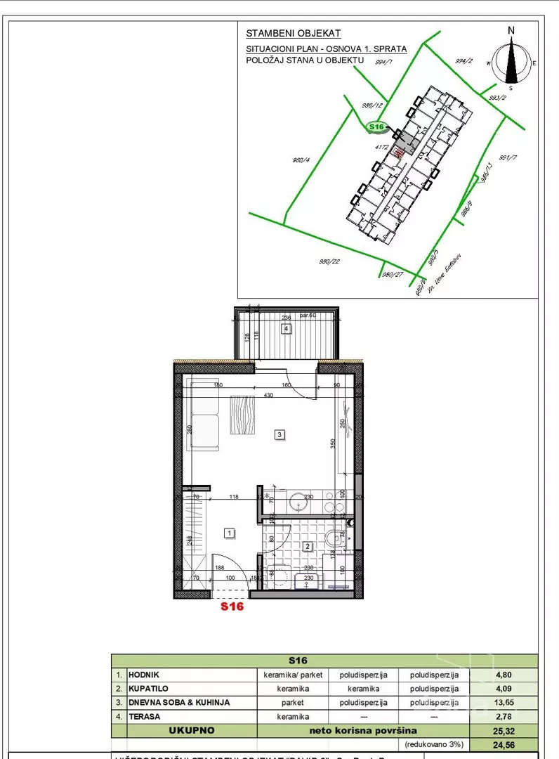 Jednosoban stan | 4zida