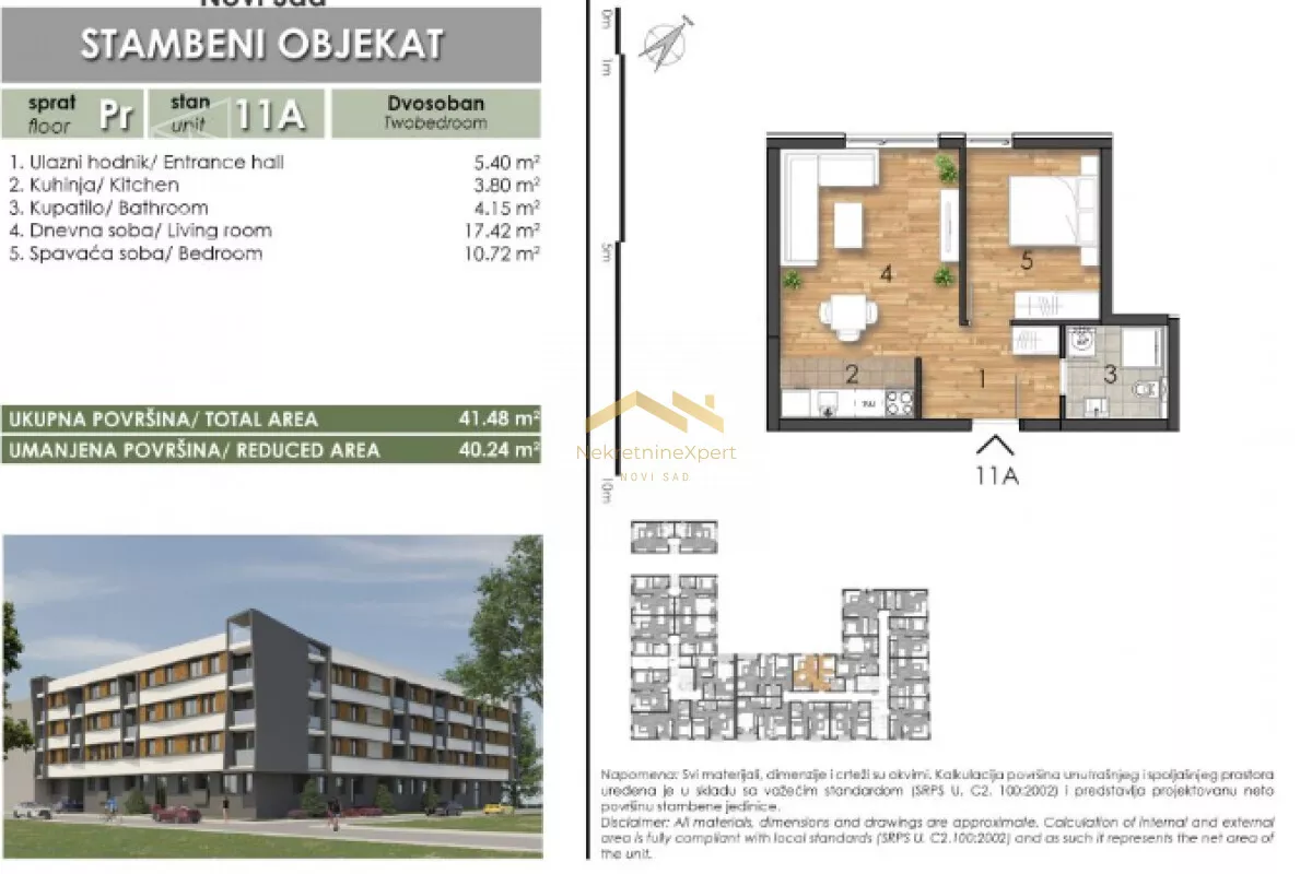Dvosoban stan | 4zida