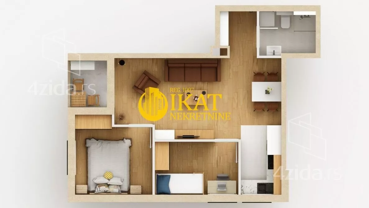 Dvoiposoban stan | 4zida