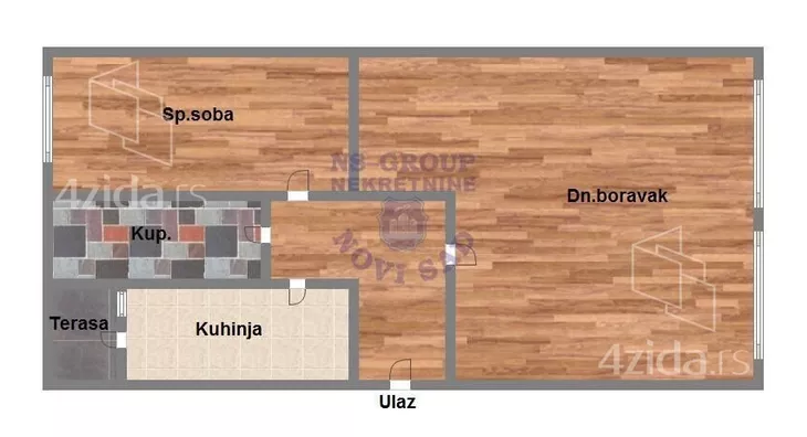 Dvosoban stan | 4zida