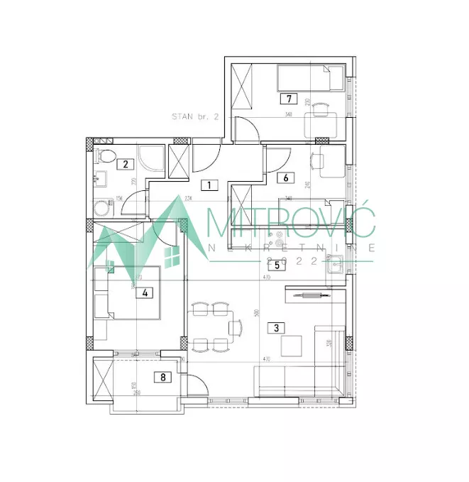 Četvorosoban stan | 4zida