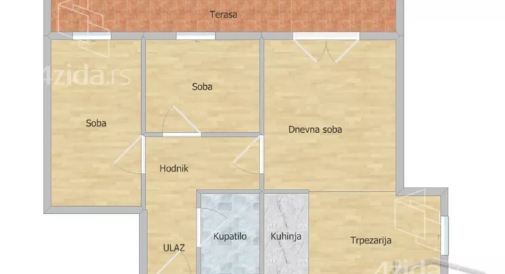 Dvoiposoban stan | 4zida