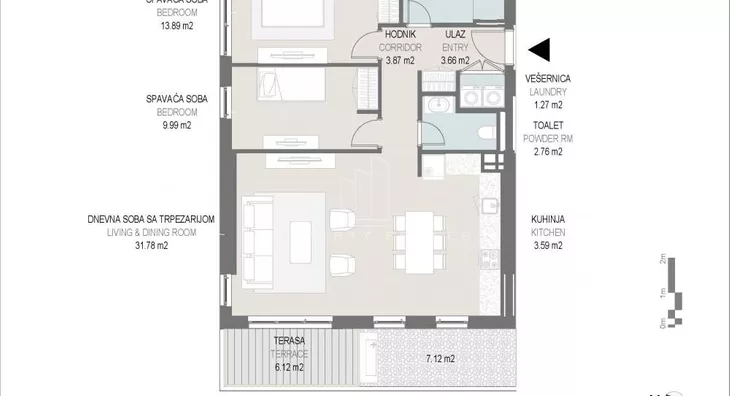 Trosoban stan | 4zida