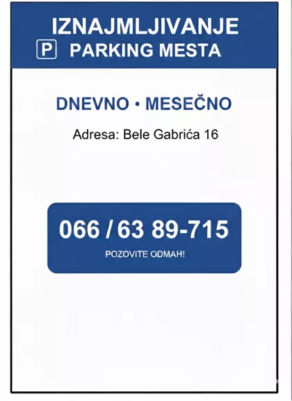 Bele Gabrića 16 | 4zida.rs
