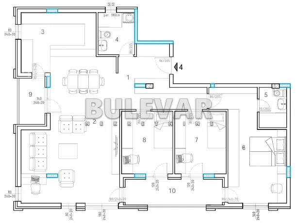 Četvorosoban stan | 4zida