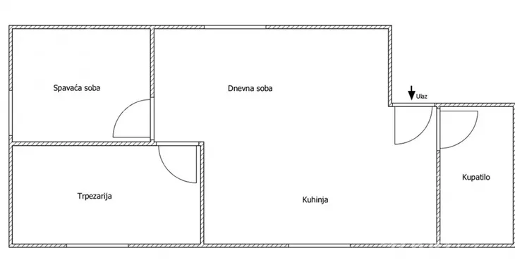 Jednoiposoban stan | 4zida