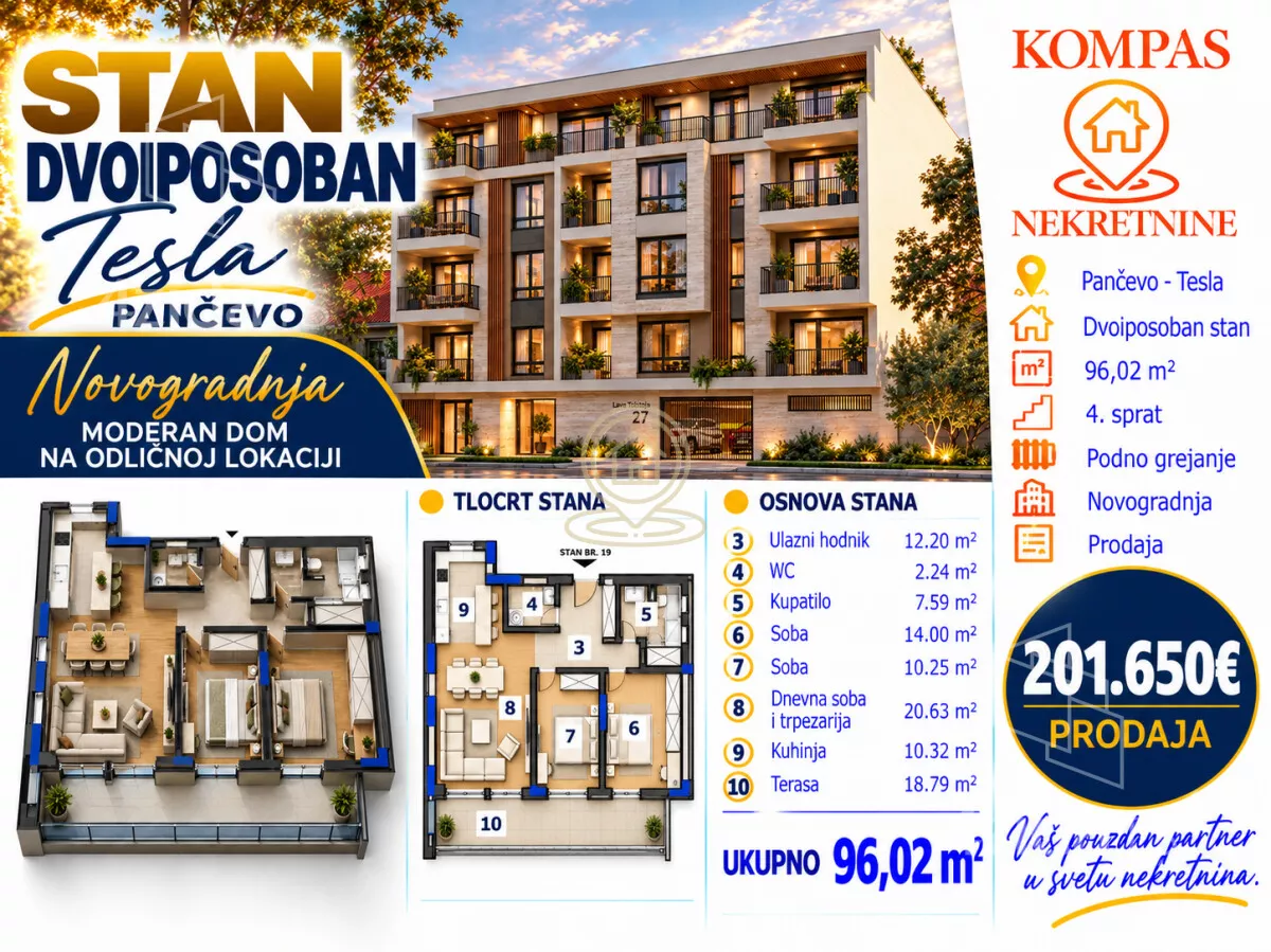 Dvoiposoban stan | 4zida