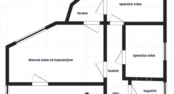 Trosoban stan | 4zida