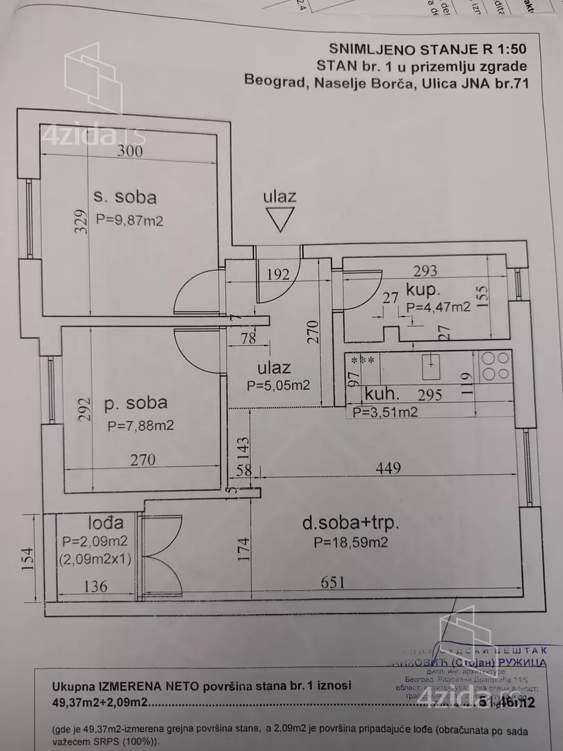 Dvoiposoban stan | 4zida