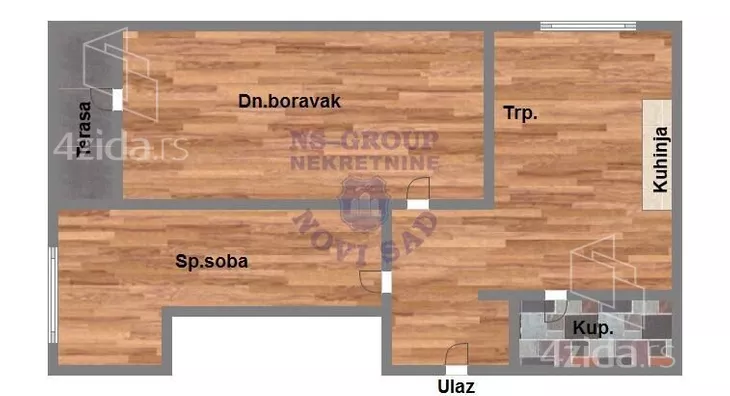 Dvosoban stan | 4zida