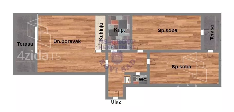 Dvoiposoban stan | 4zida