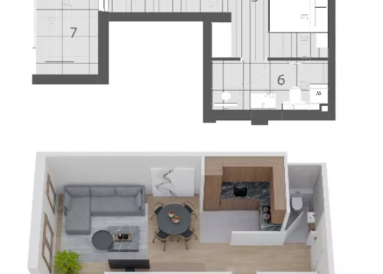 Dvosoban stan | 4zida