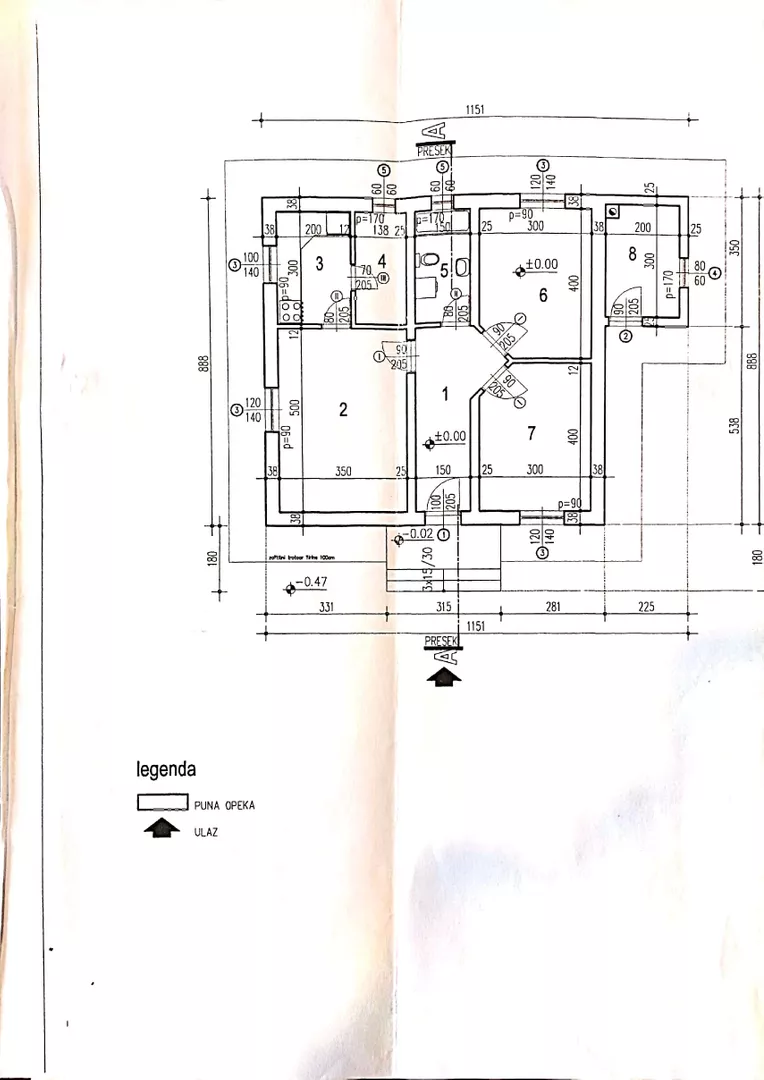 1-etažna kuća | 4zida