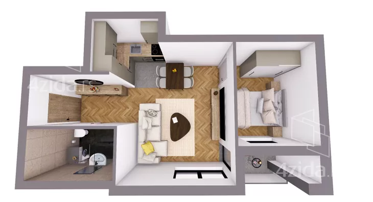 Dvosoban stan | 4zida