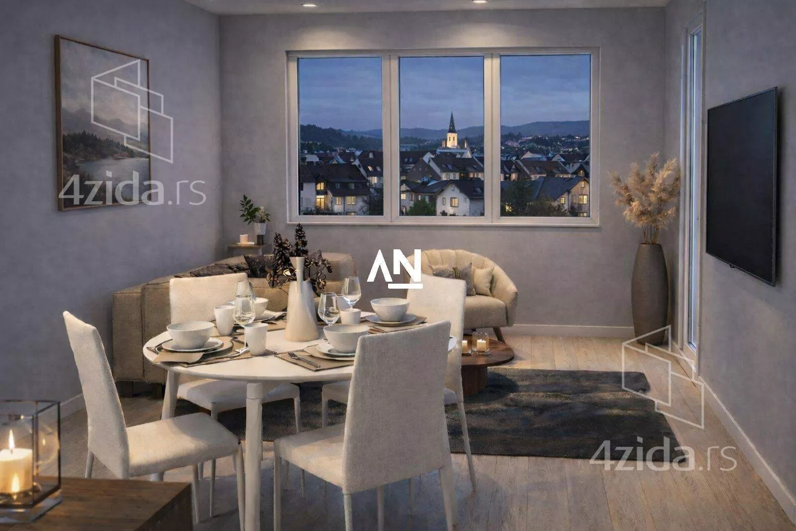 Jednoiposoban stan | 4zida