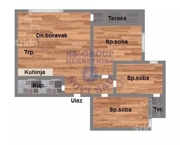 Četvorosoban stan | 4zida