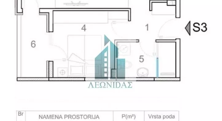 Jednoiposoban stan | 4zida
