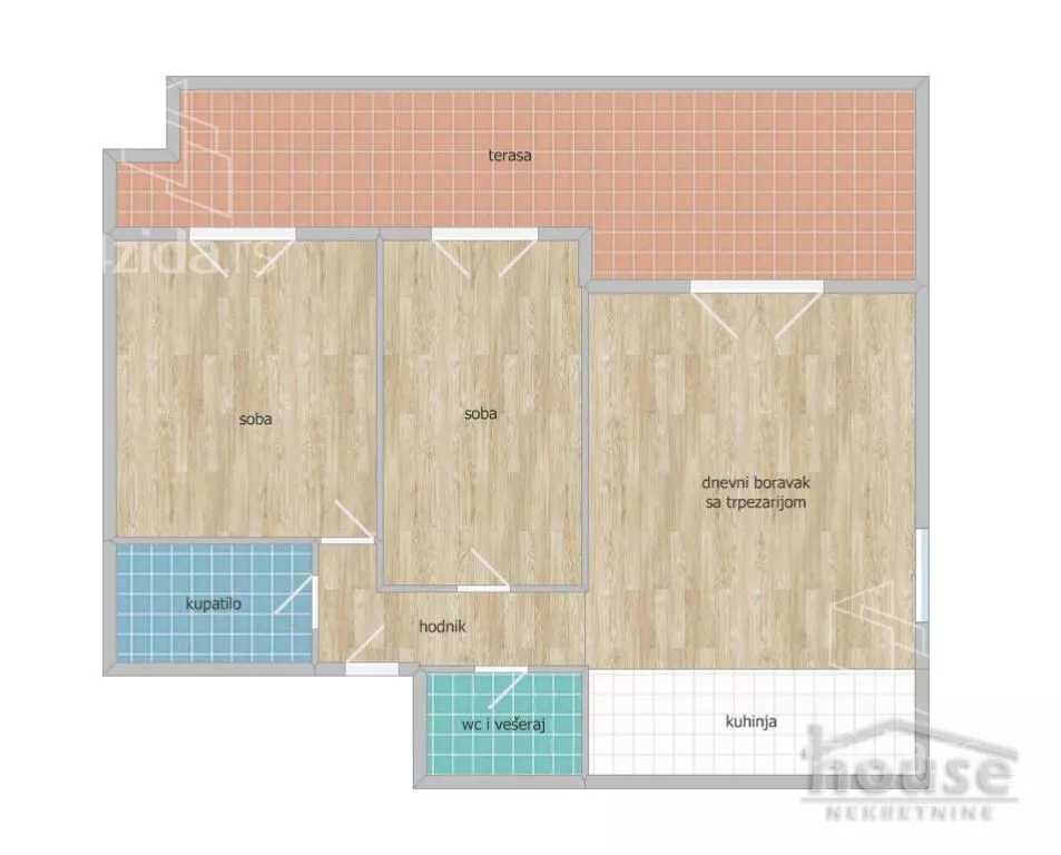 Trosoban stan | 4zida