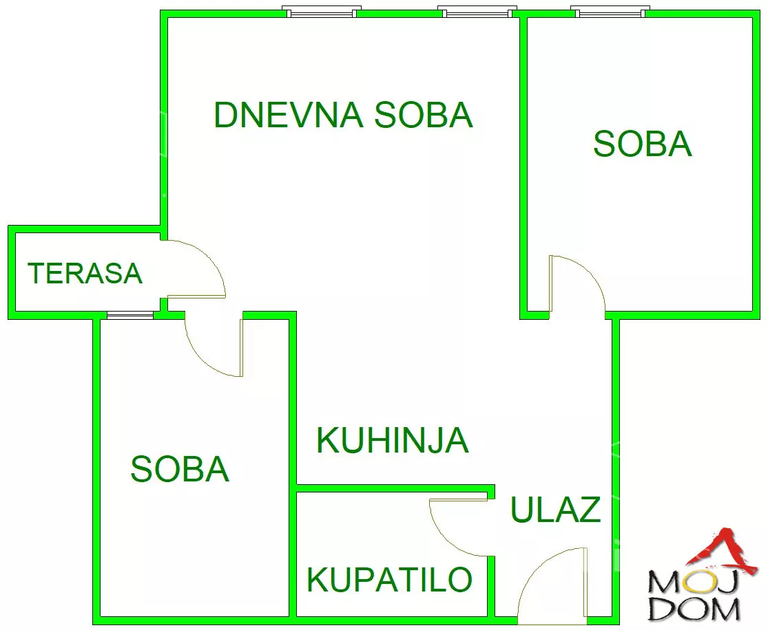 Dvoiposoban stan | 4zida