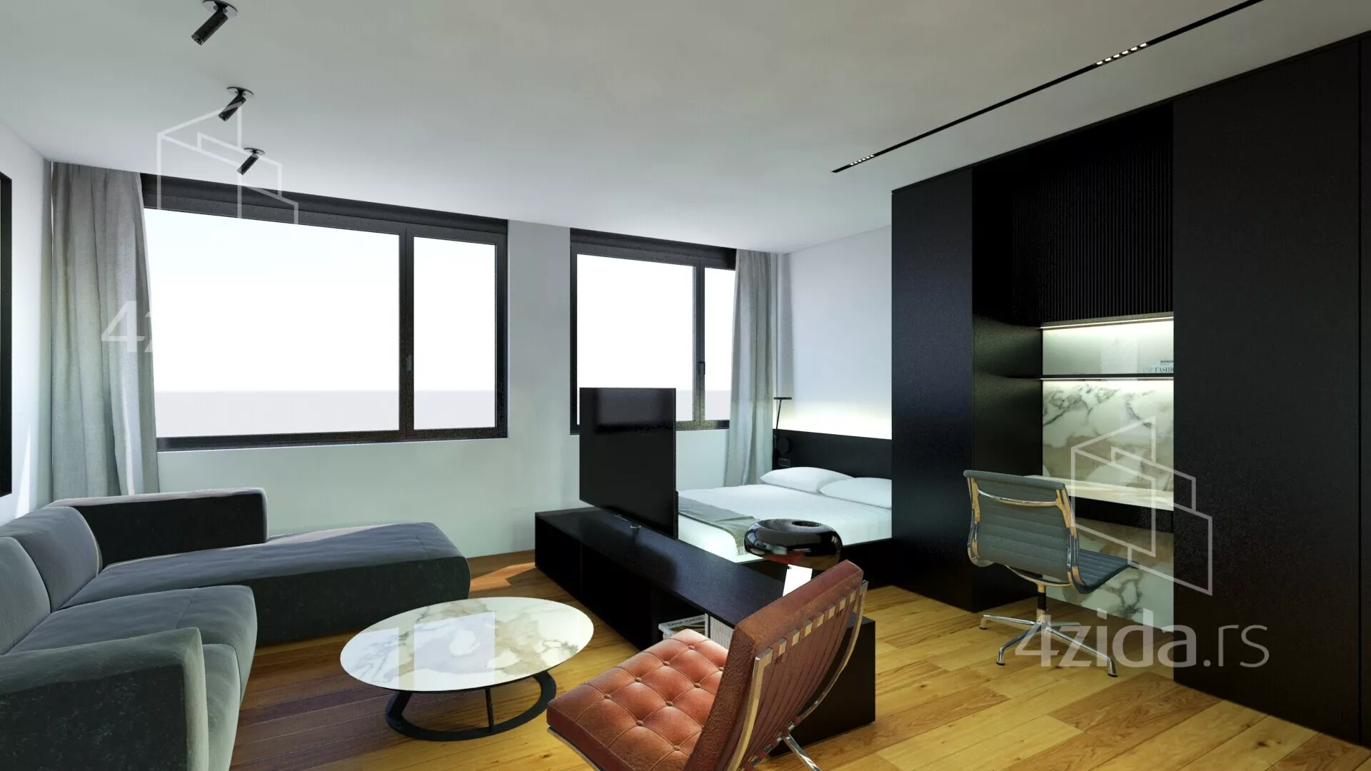 Jednosoban stan | 4zida