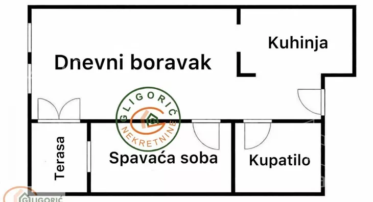 Jednoiposoban stan | 4zida