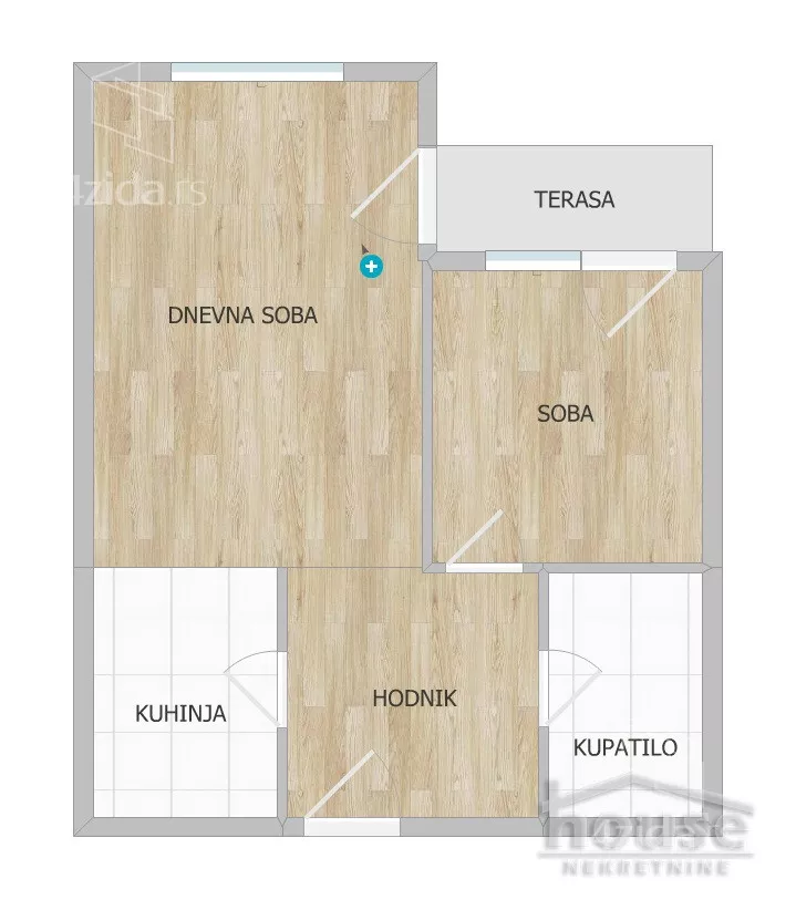 Jednoiposoban stan | 4zida