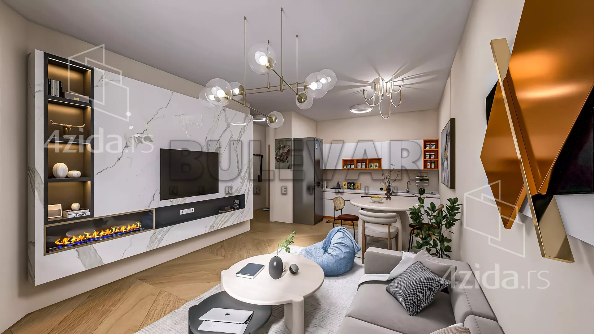 Dvosoban stan | 4zida