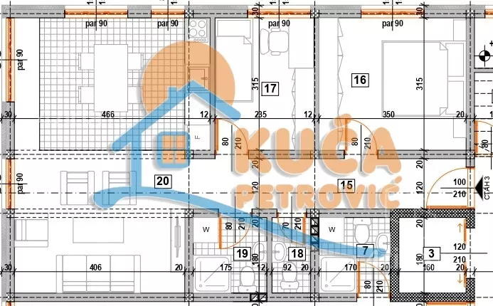 Dvoiposoban stan | 4zida