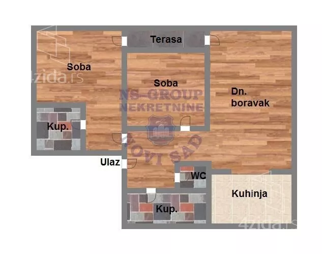 Dvoiposoban stan | 4zida