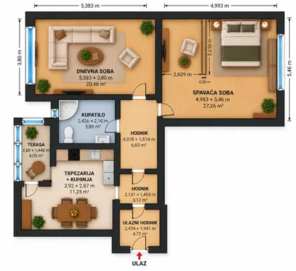 Bulevar Vojvode Mišića 23 | 4zida.rs