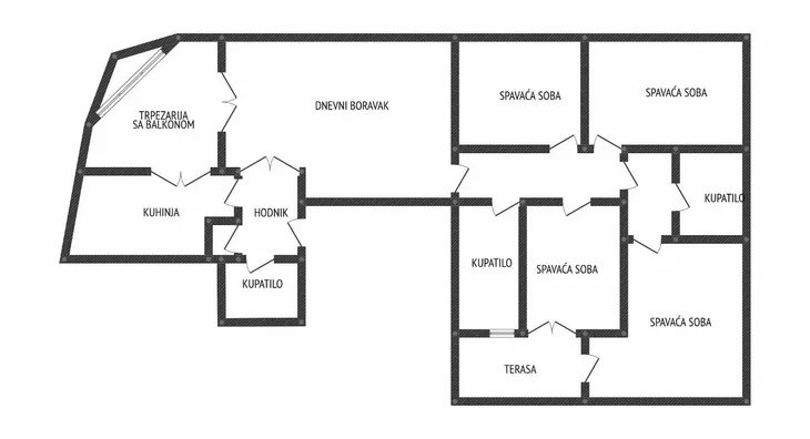 Petosoban stan | 4zida