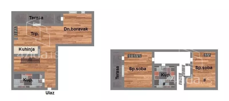 Trosoban stan | 4zida