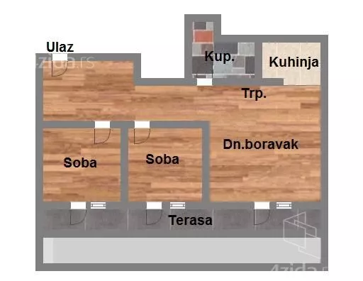 Dvoiposoban stan | 4zida