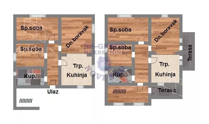 2-etažna kuća | 4zida