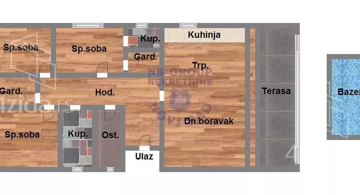 1-etažna kuća | 4zida