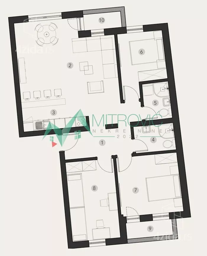 Četvorosoban stan | 4zida