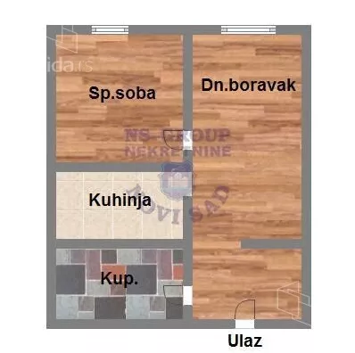 Jednoiposoban stan | 4zida