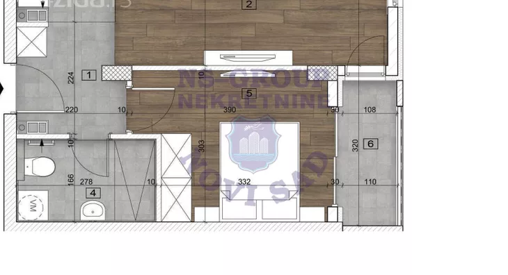 Dvosoban stan | 4zida