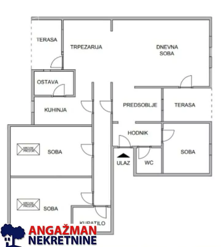 Trosoban stan | 4zida