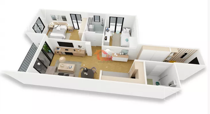 Trosoban stan | 4zida