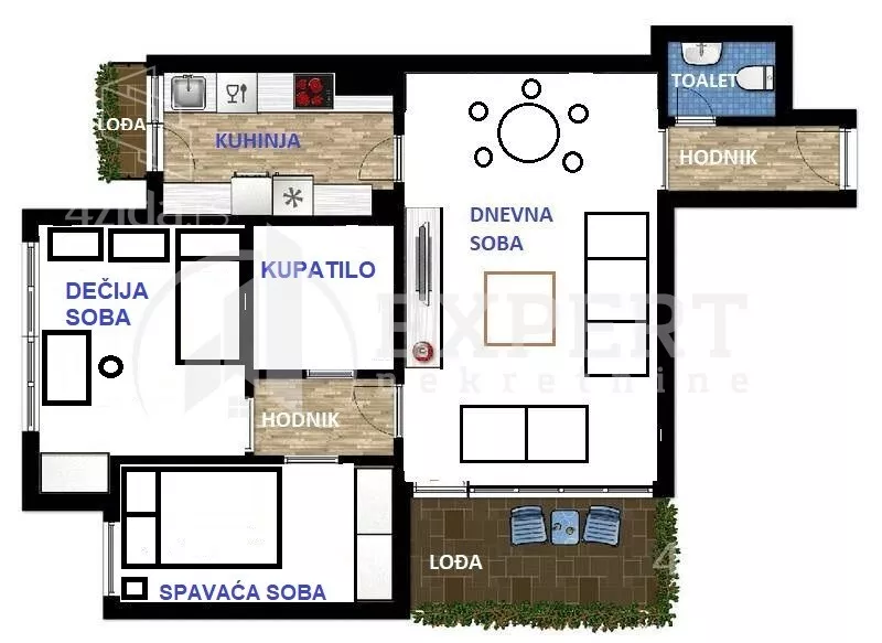 Dvoiposoban stan | 4zida