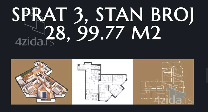 Dvosoban stan | 4zida