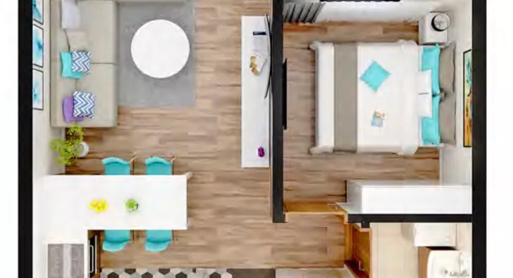 Jednosoban stan | 4zida