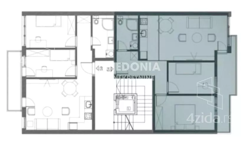 Trosoban stan | 4zida